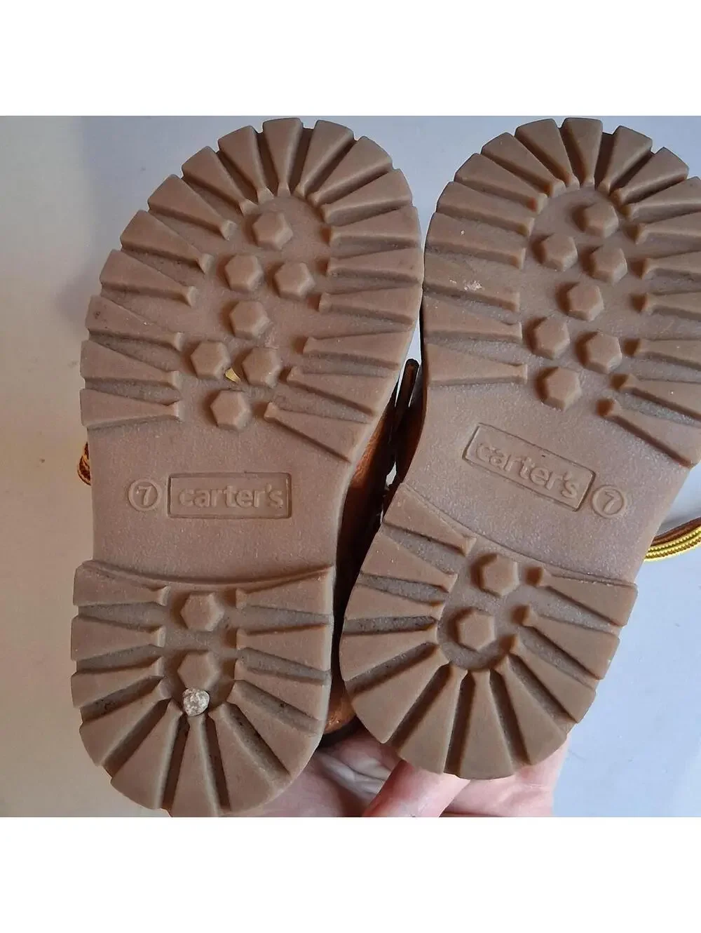 Carter's Kid's Tan and Brown Boot